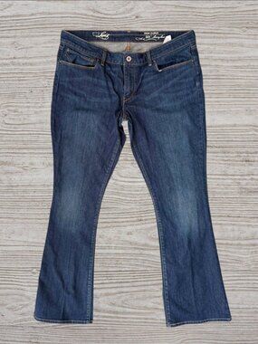 Levi’s Demi Curve Skinny Boot Jeans 33 Dark Wash Bootcut Y2K Western Denim 14